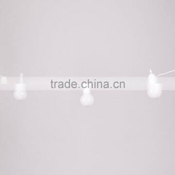 20 Warm White Indoor Outdoor Use Hanging LED Festoon Party Lights photo-4