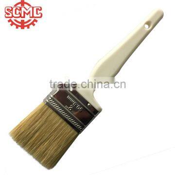 plastic handle stainless steel ferrule mixed bristle paint brush