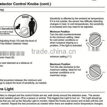 High Lumen Outdoor Ip65 30w Motion Sensor Led Work Light photo-4