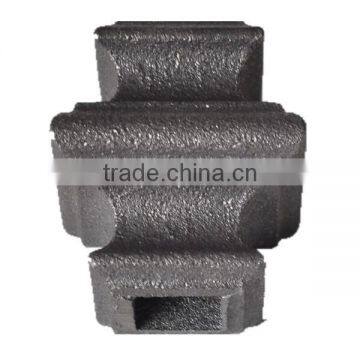 cast iron baluster collars,square base