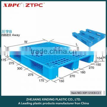 Euro size single side 9 feet good sale plastic pallet