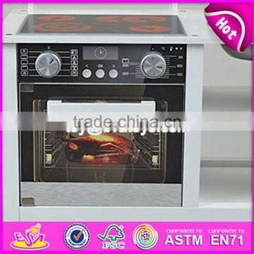 New Design Children Pretend Play Toys Wooden Boys Kitchen for Kids W10C284 photo-5
