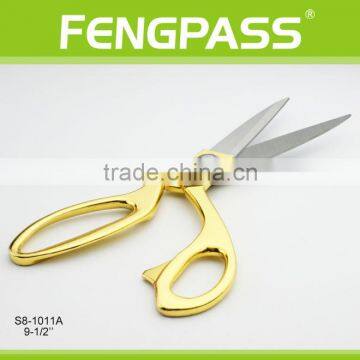 S8-1011A 9.5 Inch Stainless Steel Blades With Zinc Alloy Handle Scissors For Cutting Fabric photo-3