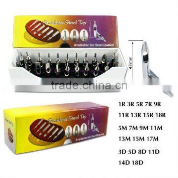 Top Quality Stainless Tattoo Tip Kit