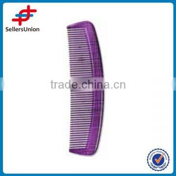 Hair color comb, fancy large hair comb, plastic personalized hair comb