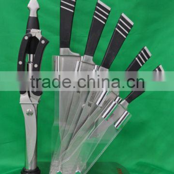 8 pcs knife set with stand