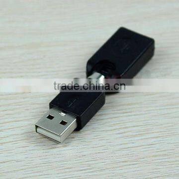 2016 New Arrival Flexible Swivel Twist Angle 360 Degree USB 2.0 Male to Female Adapter Connector photo-2