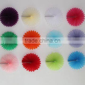 Wholesale Hanging Decor Decorative Paper Honeycomb Fan photo-2