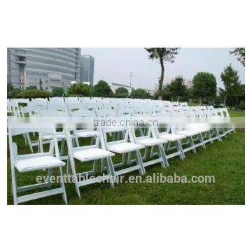 High Quality Wedding White Resin Folding Chairs photo-6