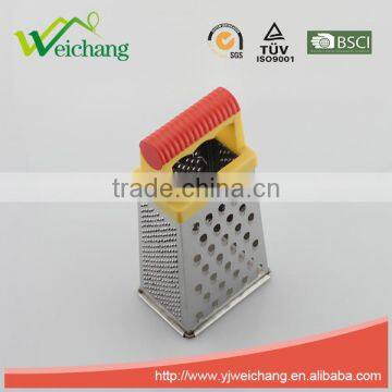 WCGT321 4 Side Manual Cheese Carrot Potato Vegetable Kitchen Grater With Plastic Handle photo-2