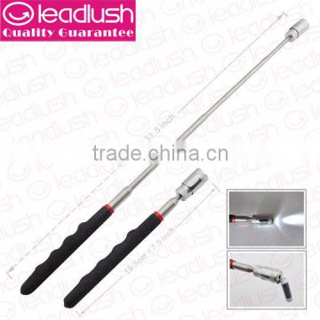 Magnetic Pick Up Telescopic LED Flashlight