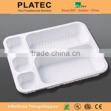Hot Sale Plastic Food Tray, Envronmental Plastic Food Container, Restaurant Takeaway Fast Food Tray, Food Container photo-4
