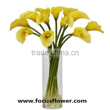 Weddings decoration indian fresh flower garlands fresh cut flowers calla lily bulbs with 10stems/bundle