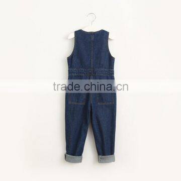 New Style 2016 Girls Denim Jumpsuit Very Cute and High Quality photo-3