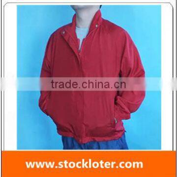 2014 Strategic inventory clothing mens straight jacket waterproof jacket stocklots, 140810d