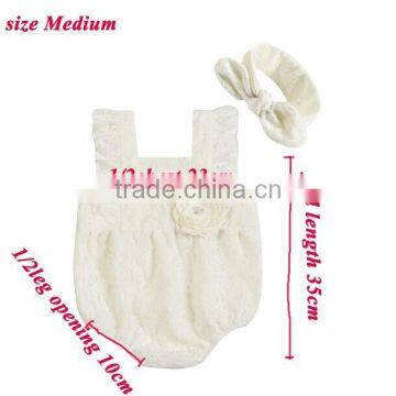 Hot sale in market ! baby romper with headband ! 2017