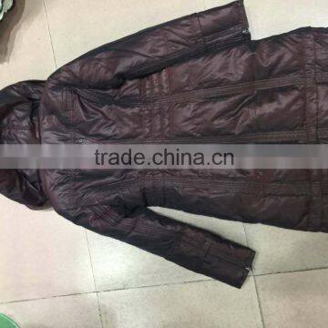 GZY Down Jacket Female Anti-static Comfortable Breathable Stock Export Middle East 2017 Wholesale Guangzhou Slim and Warm photo-2