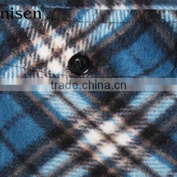 Apparel Stock Lot Good Price Men Fleece Plaids Jacket photo-4