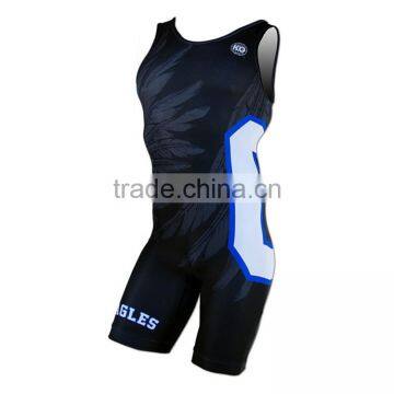 Professionale Sublimation Wrestling Singlets Plus Size photo-2