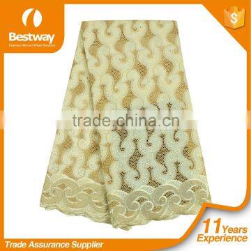 Water Soluble 2016 New Design SL0417-1 100% Cotton Swiss Voile Laces photo-5