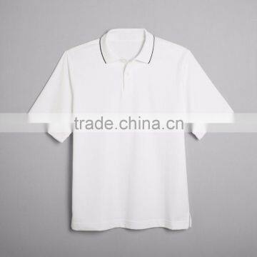 Mens Embroidery Knit Polo Variegated Texture And Interlock Knit Polo 53% Cotton 47% Polyester Custom Worker Suit photo-4