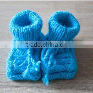 Cute Baby Shoes Crochet Woolen Warm Shoes Winter Infant Toddlers Indoor Knitted Shoes photo-5