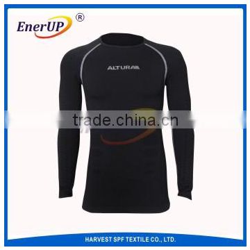 Seamless sport fitness thermal shirts underwear