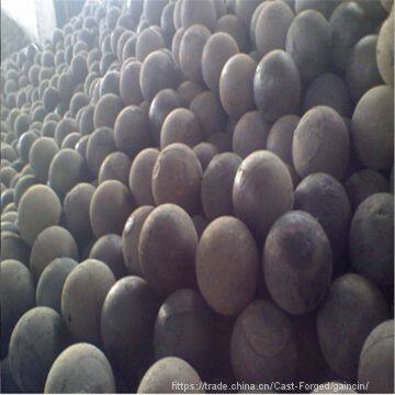 steel forged milling ball, grinding media mill steel balls, forged steel media balls