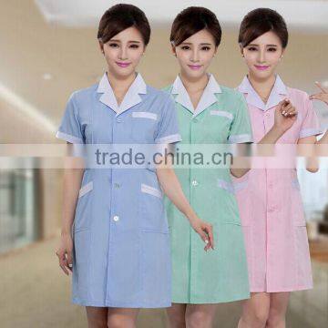 Custom Popular Fashionable Summer Short Sleeve Doctor Medical Coat /Winter Long Seeve Hospital Medical Uniform photo-2