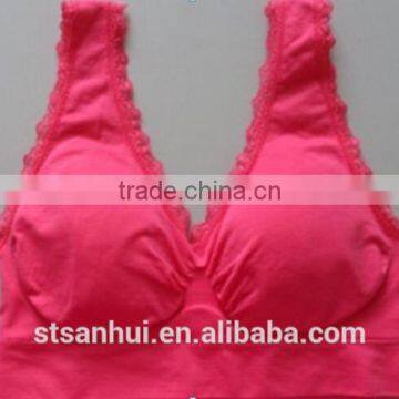 camisole with bra tops tank top bra sexy japanese cute girl lingerie Gym Sports Yoga Tops with Built in Bra