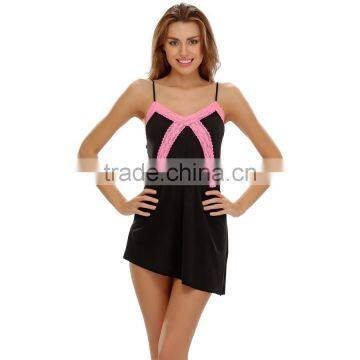 Black Babydoll With Pretty Laces