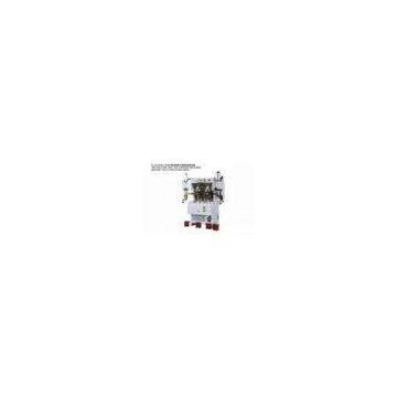 White 6BAR Hot / Cold Back Part Shoe Moulding Machine For Stitch Down
