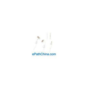 3.5MM Standard White Earphone with Volume Adjustment for iPhone 4S / iPhone 4