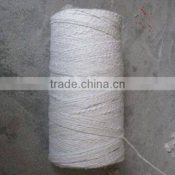 Fireproof high temperature 1260C ceramic fiber yarn