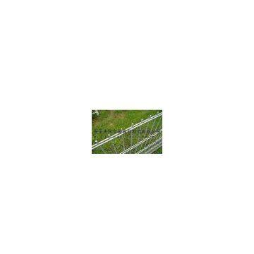 PVC coated double wire fence