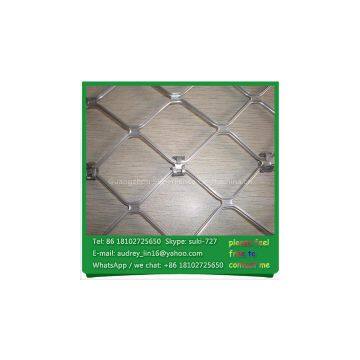 60 x 60 Mesh Aluminum Diamond Security Window Grilles Elegante Amplimesh photo-2