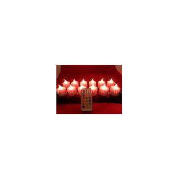 12 colors induction rechargeable electric plastic  LED candles