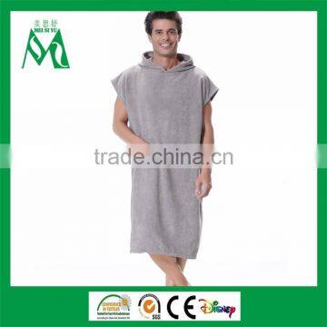 Custom poncho towel blanket poncho grey poncho