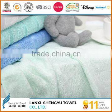 china factory velour solid bath towel with competitve price