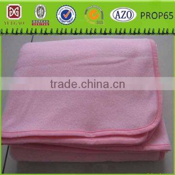 light pink hot sale polar fleece airline blanket