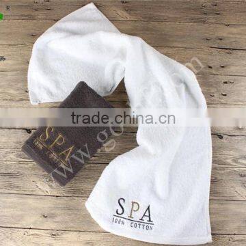 100% Cotton Embroidery Spa Hand Towel photo-3
