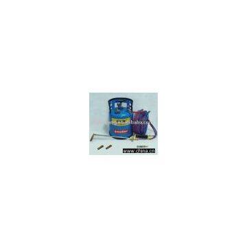 Oxy-petrol heating torch set