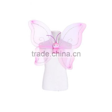 Wholesale custom fairy wings lovely pink for party costume