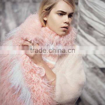 SJ663-01 Women Autumn Winter Fashion Scarf And Shawl Wholesale Fur