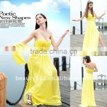 Astergarden Real photo Sweetheart Chiffon Evening Dress WLE64