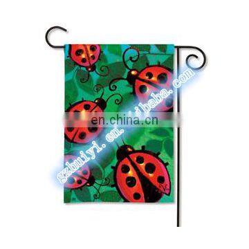 Custom family advertising garden flag