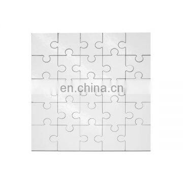Customized Square MDF Puzzle With Cool Image photo-2
