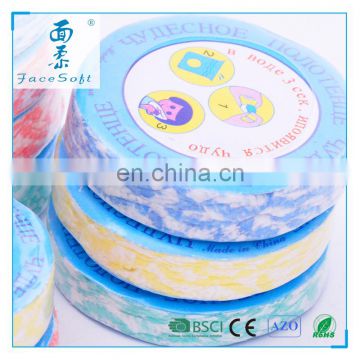 compressed nonwoven fabric towel A biodegradable magic wipe made from 100% viscose