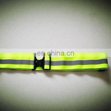 climbing Reflective changeable safety belts with 100% ployester