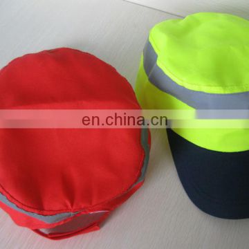 Safety Cap with Reflective Material in Different Colors